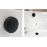 Colonna di scarico senza erogazione cromo